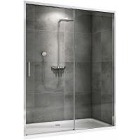Душевая дверь Abber Komfort 150 AG93150 профиль хром, стекло прозрачное