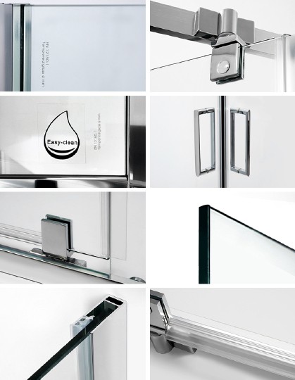душевой уголок wasserkraft leine 35p01 90×90 см