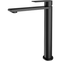 Смеситель для раковины Vincea Vogue (SS) VBF-2VS2MB Черный матовый