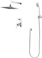 Душевой комплект Lemark Contest LM5829CW С ВНУТРЕННЕЙ ЧАСТЬЮ