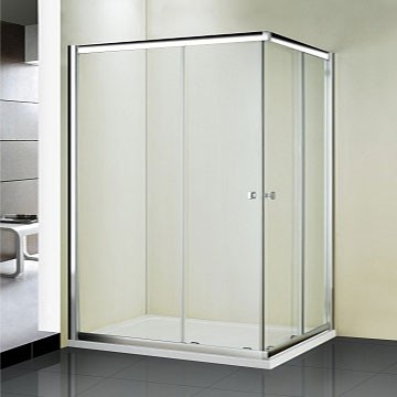 Душевой уголок WeltWasser WW200 QS22 120×90 10000001231 профиль хром, стекло прозрачное