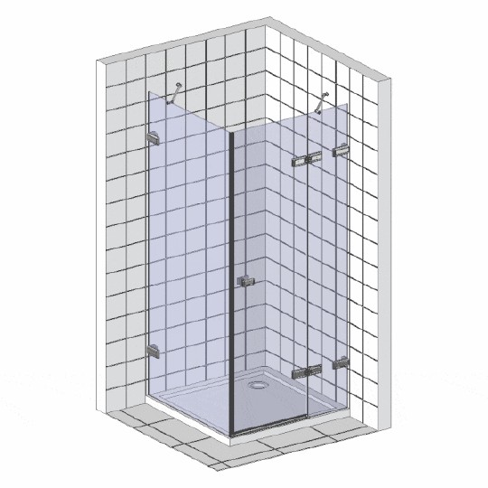 душевой уголок radaway eos kdj 80x100 интимато l