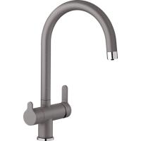 Смеситель для кухни Blanco Trima 526265 Silgranit, с подключением к фильтру, цвет алюметаллик.