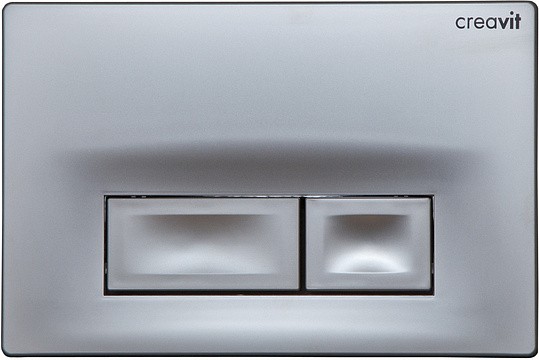 Кнопка для инсталляции Creavit Ore GP3002.00 серый матовый