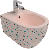 Подвесное биде Isvea Infinity Terrazzo 10NF41001SV-2S-TRZ Подвесное биде Isvea Infinity Terrazzo 10NF41001SV-2S-TRZ