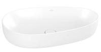 Раковина Villeroy & Boch Antao 4A7465RW накладная, 65x40 см, Stone White (белый матовый) с покрытием CeramicPlus