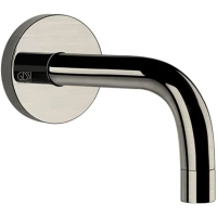 Излив для ванны Gessi Via Tortona 44285#149 100 мм, цвет Finox