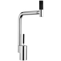 Смеситель Webert Kitchen 360 TS920302779 для кухни, хром/черный матовый