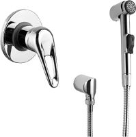 Гигиенический душ Lemark Luna LM4119C со смесителем, С ВНУТРЕННЕЙ ЧАСТЬЮ