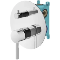 Смеситель для ванны Plumberia Selection IXO KIT1901CR встраиваемый, хром