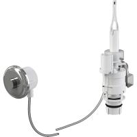 Кнопка для инсталляции Alcaplast MPO11 пневматическая, цвет хром