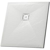 Душевой поддон из искусственного камня RGW Stone Tray ST-W 75x75 16152075-01 белый