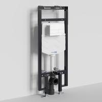 Система инсталляции для унитазов WasserKraft Dinkel 58TLT.010.ME.WM04 с кнопкой смыва, цвет белый матовый