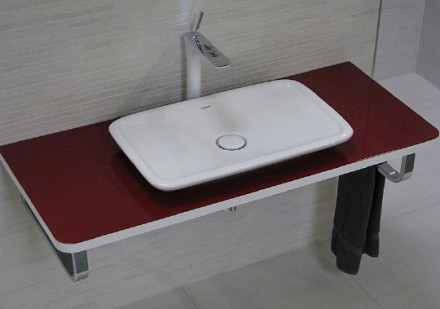 раковина накладная duravit puravida 70 см 0370700000