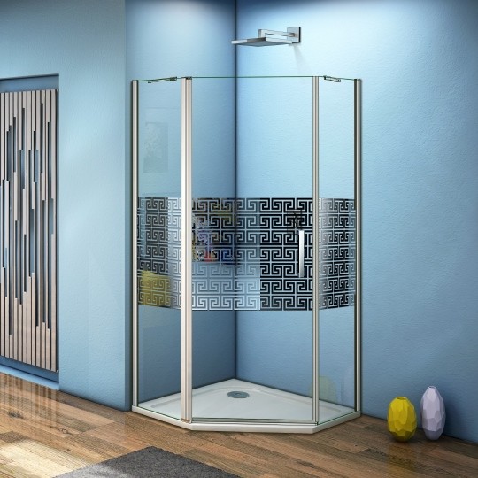Душевой уголок Good Door Fantasy PNT-100-F-CH 100×100