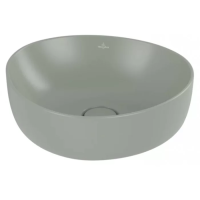 Раковина Villeroy & Boch Antao 4A7240R8 накладная, 40x39.5 см, Morning Green с CeramicPlus