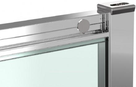 душевой уголок timo altti 90×90 altti-619c профиль хром, стекло прозрачное