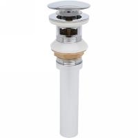 Донный клапан AQUAme AQM7001-1 click-clack, хром