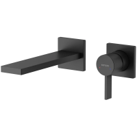 Смеситель для раковины Sancos Linn SC9021MB встраиваемый, черный матовый