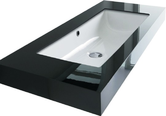 Раковина встраиваемая снизу 80 см Disegno Ceramica Kanal KN08034001