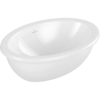 Раковина Villeroy & Boch Loop & Friends 4A530001 встраиваемая снизу, 43х28 см, белая