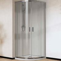 Душевой уголок Vincea City 90×90 VSQ-5CT900CL профиль хром, стекло прозрачное