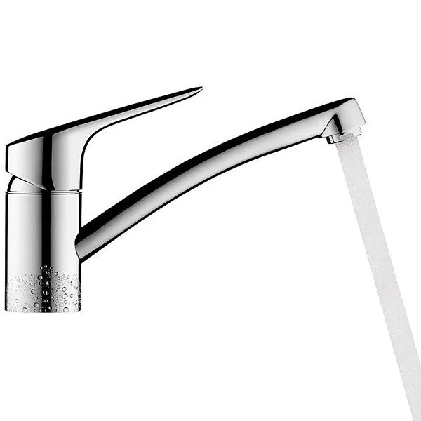 смеситель hansgrohe mysport 13860000 для кухни, однорычажный, хром