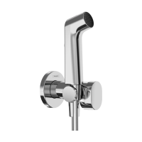 Гигиенический душ Hansgrohe Bidette 1jet S 29232000S со смесителем, со скрытой частью, хром