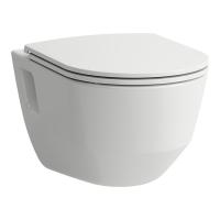 Laufen Laufen Pro Комплект подвесной унитаз 53x36x34.5см., сиденье с механизмом мягкого закрывания, безободковый, цвет: белый