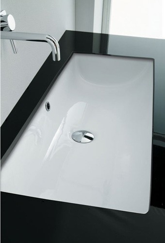 раковина встраиваемая снизу 80 см disegno ceramica kanal kn08034001