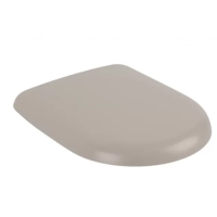 Сиденье для унитаза Villeroy & Boch Antao 8M67S1AM с микролифтом, быстросъемное, цвет Almond, петли хром