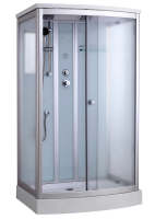 Душевая кабина Timo Standart Silver Fabric T-6615SF 120х90