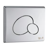 Кнопка смыва WeltWasser WW Marberg 410 RD CR хром