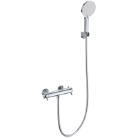 Термостат для душа Wonzon & Woghand WW-B2048-A-CR с душевым гарнитуром, хром Термостат для душа Wonzon & Woghand WW-B2048-A-CR с душевым гарнитуром, хром