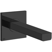 Излив для ванны Gessi Via Manzoni 38725#299 202 мм, цвет черный XL