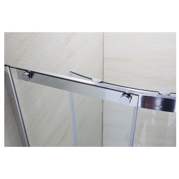 душевой уголок grossman classic gr-0090 90×90x190 см, профиль хром, стекло прозрачное