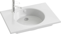 Раковина Jacob Delafon Odeon Rive Gauche 70 EXAX112-Z-00 Белая 291529