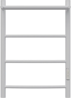 Полотенцесушитель Point Афина PN04846PW электрический, с полкой, 40x60 см, белый