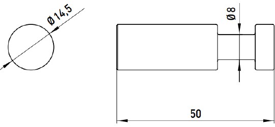 Крючок для полотенец Emco Polo 0775 001 01