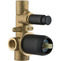 Скрытая часть Plumberia Selection IXO INT0036NO черный матовый