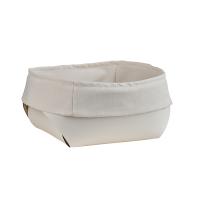 Корзина ADJ 0039.10/16 для хлеба, 15x15xH7 см, белый/панна котта
