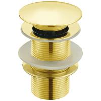 Донный клапан Boheme Imperiale 611 click-clack, золото