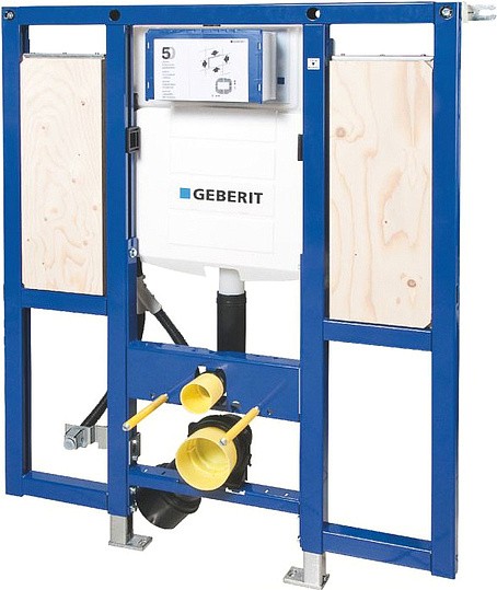 система инсталляции для унитазов geberit duofix 111.375.00.5 с площадками для поручней
