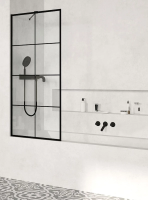 Шторка для ванны Radaway Modo New Black PNJ II Factory 100 10006100-54-55 прозрачное