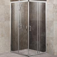 Душевой уголок BelBagno Unique 100×100 UNIQUE-A-2-85/100-C-Cr профиль хром, стекло прозрачное
