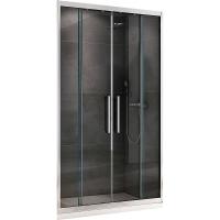 Душевая дверь Abber Schwarzer Diamant 180 AG33180хh профиль хром, стекло прозрачное