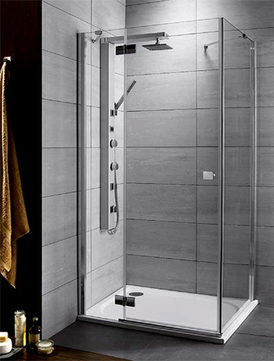 душевой уголок radaway almatea kdj 120 l×90 прозрачное