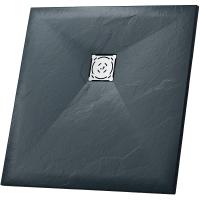 Душевой поддон из искусственного камня RGW Stone Tray ST-G 75x75 16152075-02 графит