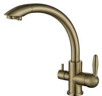 Смеситель для кухни Paulmark Essen Es213001-BR Бронза