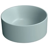 Раковина GSI Kube X 943515 накладная, Ø32 см, Ghiaccio opaco (Голубой матовый)